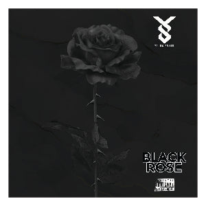 Young Swain 333 Pt.2 Black Rose album art showing a black rose, symbolizing the album's dark and beautiful theme.
