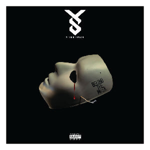 Cover art for Young Swain's introspective album "Behind The Mask", symbolizing hidden truth and identity.