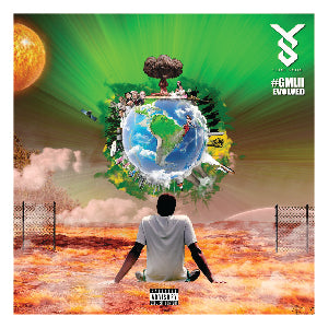 Cover art for Young Swain's album Grown Man Literature II: Evolved, representing growth and maturity.