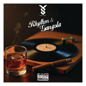 Official cover art for Young Swain's album "Rhythm & Gangsta".